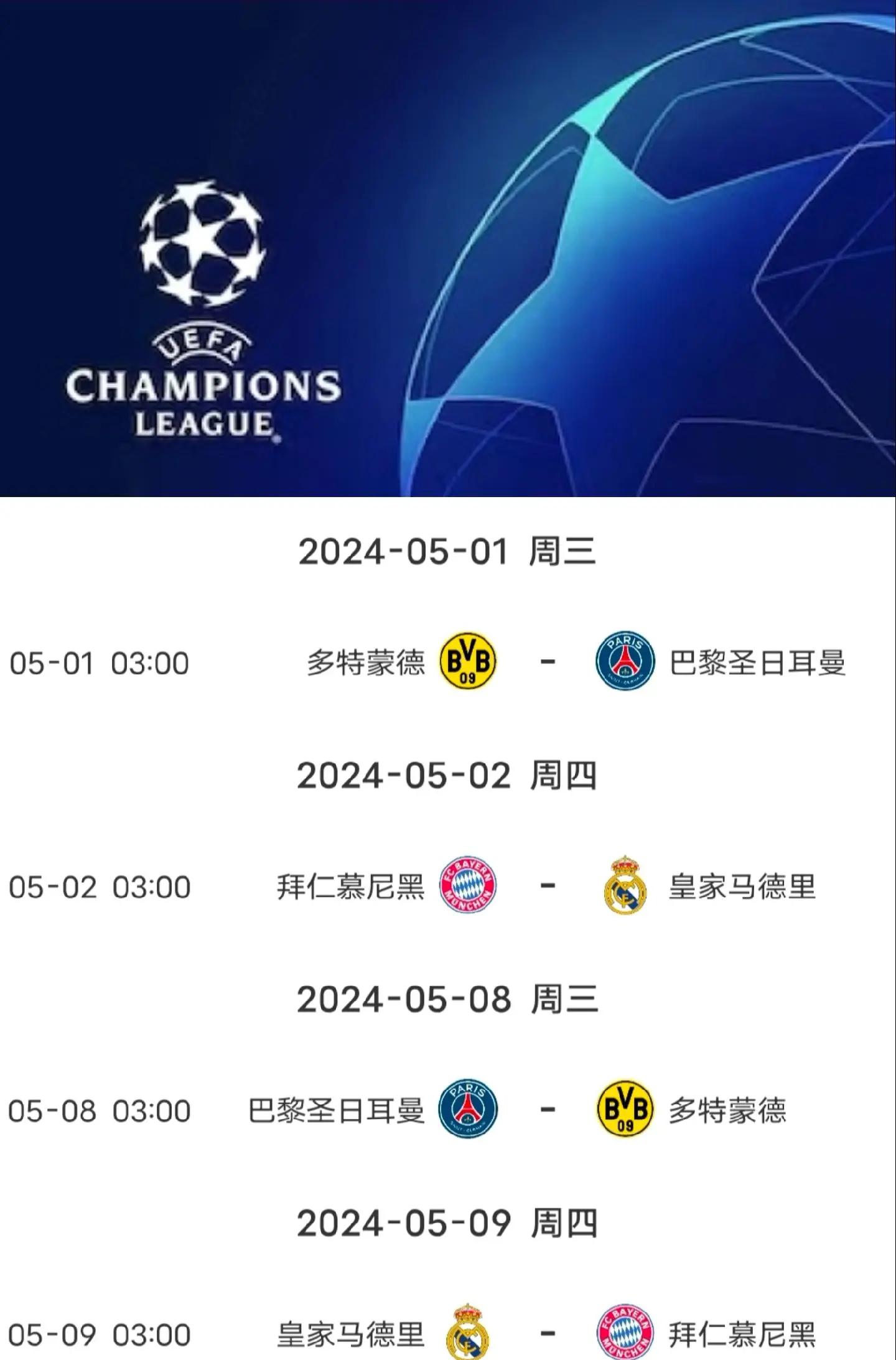 世俱杯8强下半区复制23-24赛季欧冠4强，对阵变的简单介绍